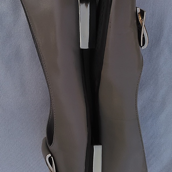 Aerosoles Taupe Ballet Flats Gold Accent NWOB - Picture 4 of 8